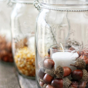 Hanging Mason Jar Votives