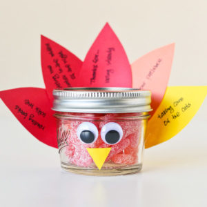 Turkey Treat Jar Project