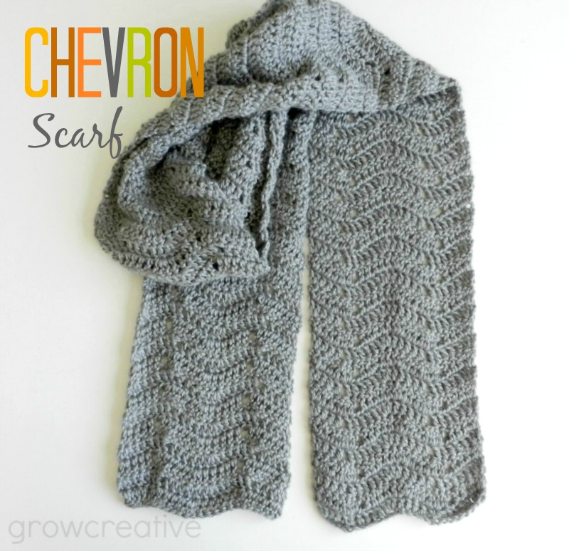 Crochet Chevron Scarf Pattern