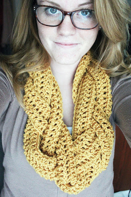 Braided Crochet Scarf