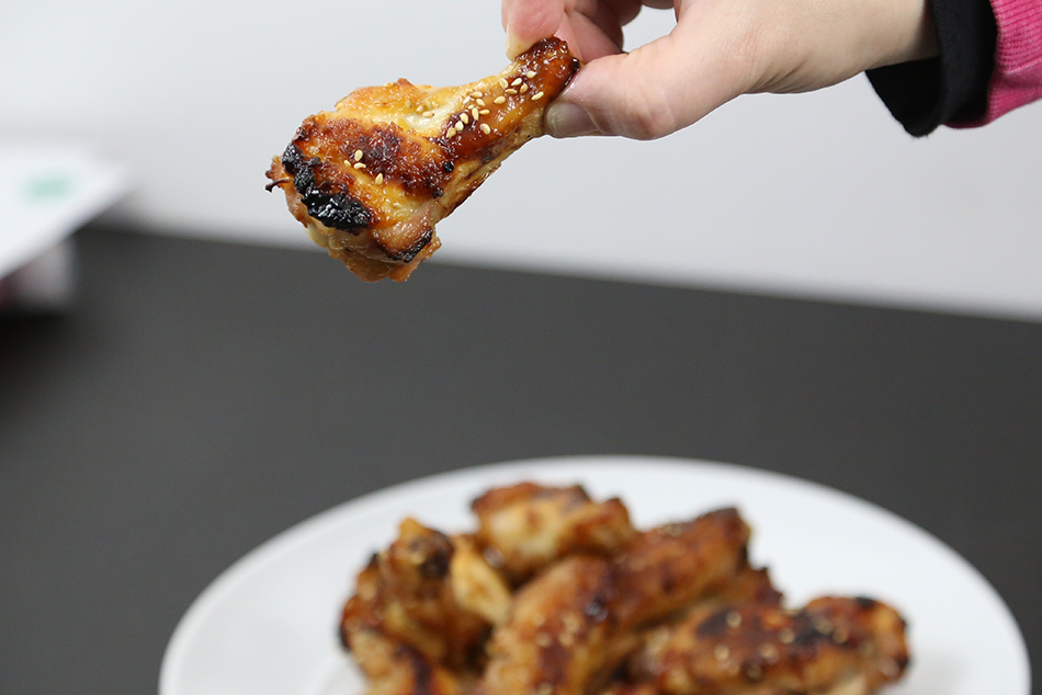 Baked Honey Sesame Wings Recipe