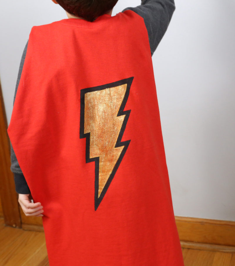 No Sew Super Hero Cape