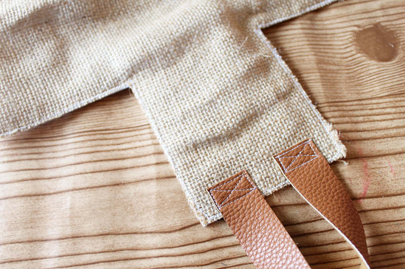 DIY Burlap Bins