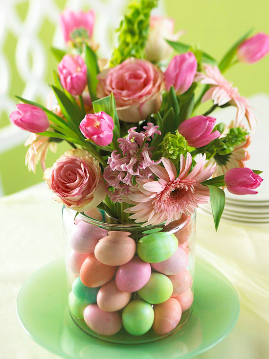 Easy Easter Projects for the Whole Family - Pastel Flower Bouquet