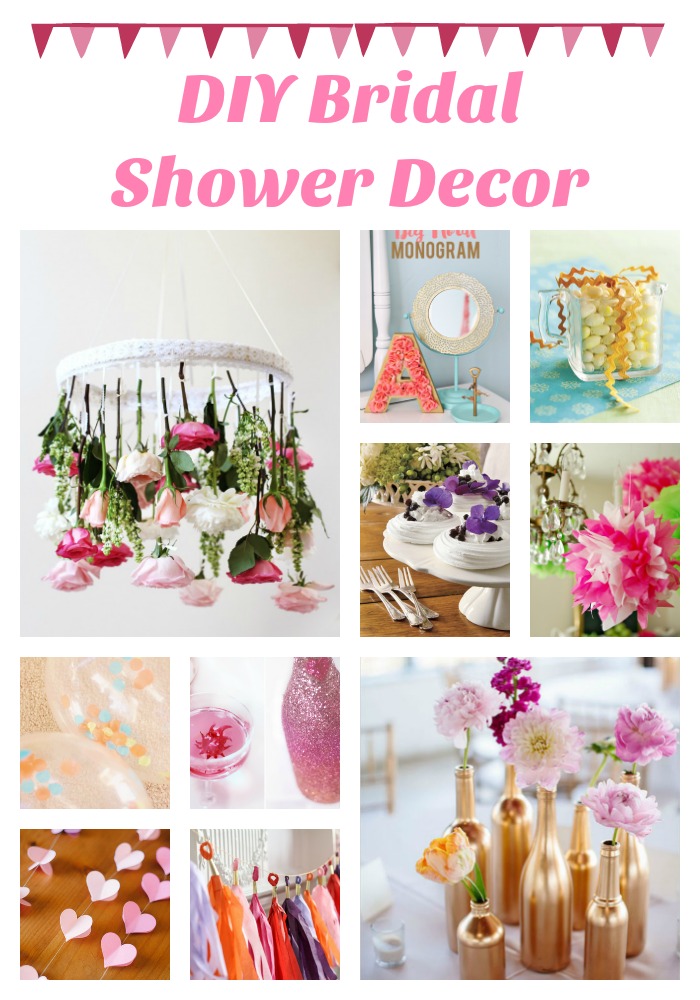 Bridal Shower Decor Inspiration DIY Bridal Shower Decor