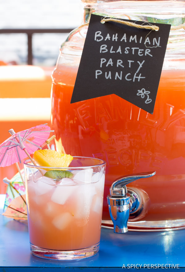 A Dozen Party Punch Recipes - Bahamian Blaster Party Punch