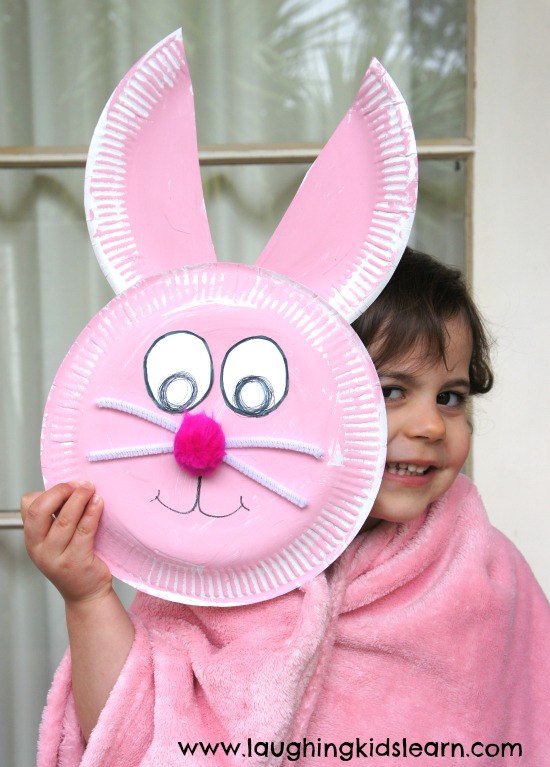 Easy Easter Projects for the Whole Family - Easter Bunny Plate Project