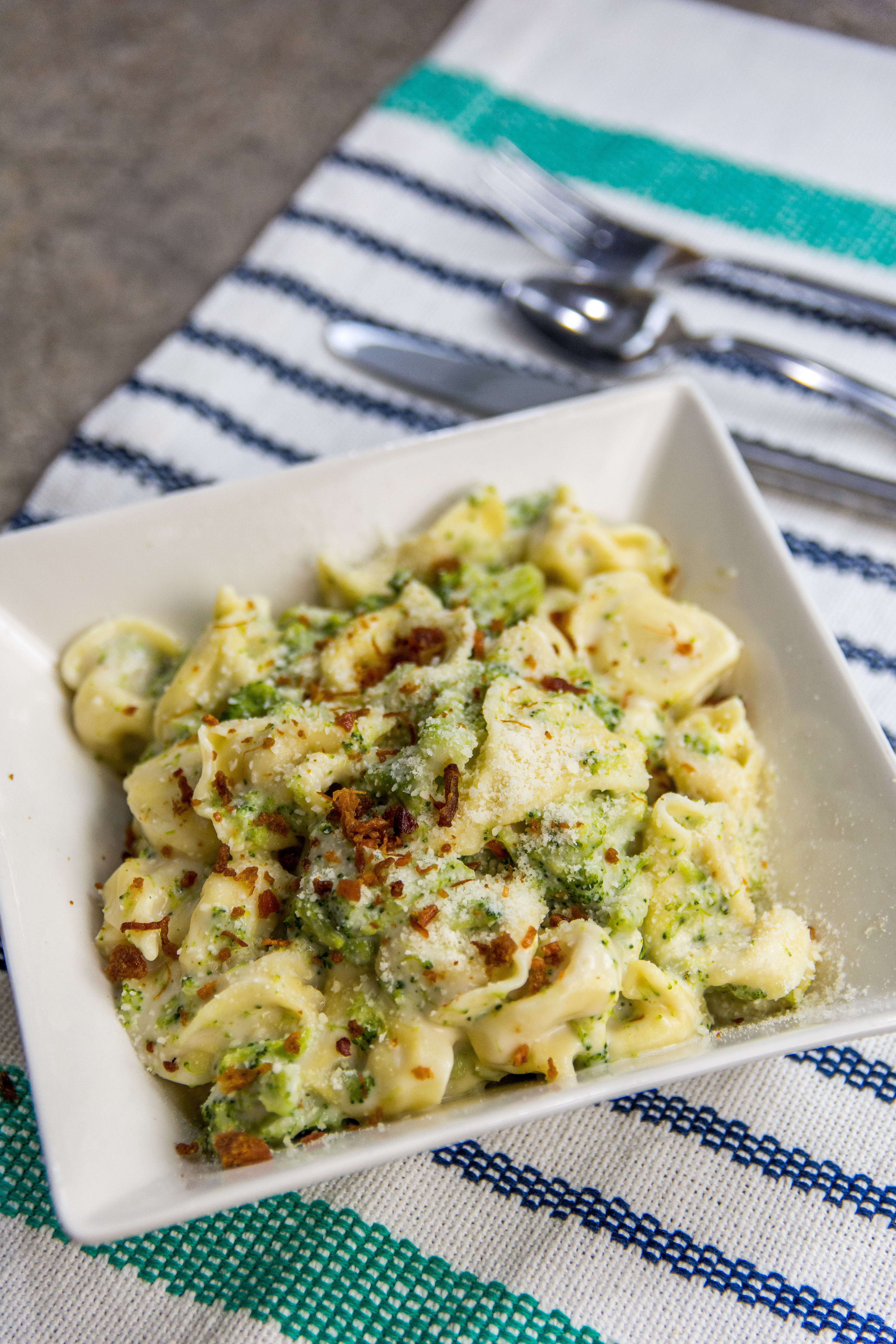 Broccoli Tortellini Alfredo Recipe