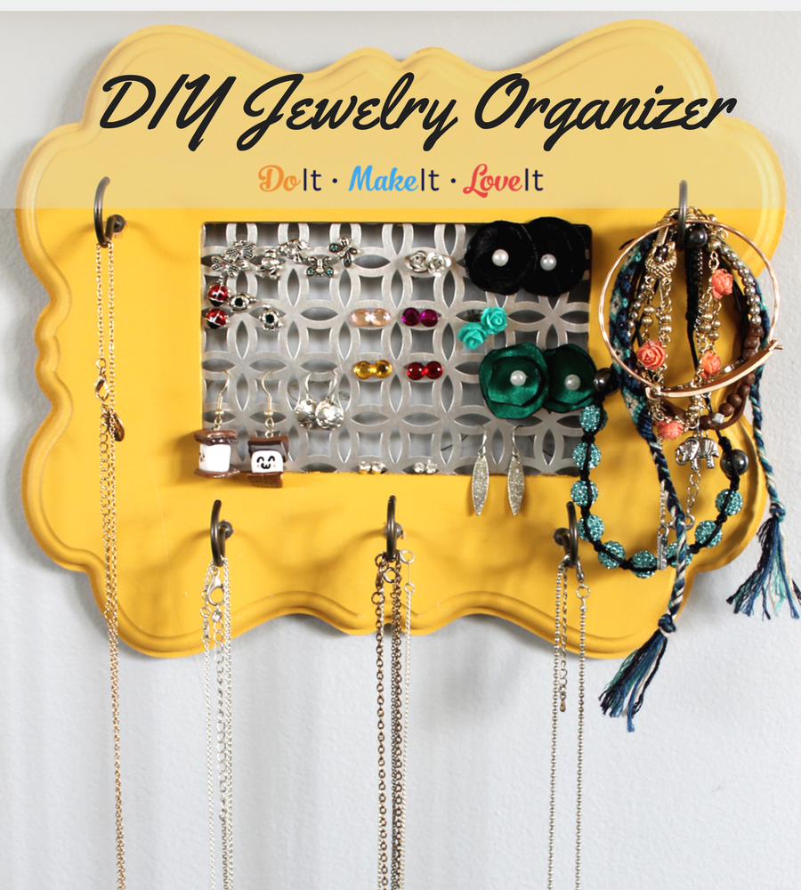 DIY Jewelry Organizer