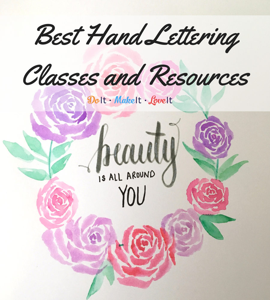 Hand Lettering Resources
