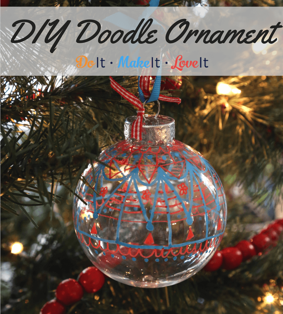 DIY Doodle Ornament