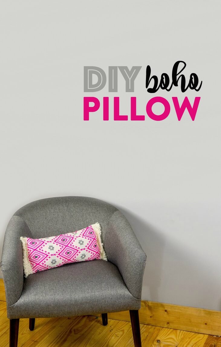 DIY Boho Pillow