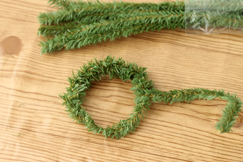 Green and Gold Wreath Ornament