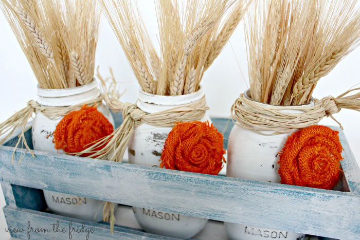 17 Thanksgiving Mason Jar Crafts